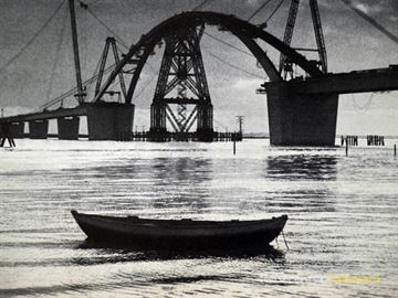Sundbr&uuml;cke im Bau