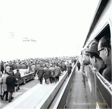 Fehmarn Sundbr&uuml;cke er&ouml;ffnung 30 April 1963